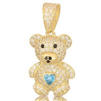 Charm Damiata Gioielli Dame in Gelbgold Zircone 554/5/102/1 - 554/5/102/1